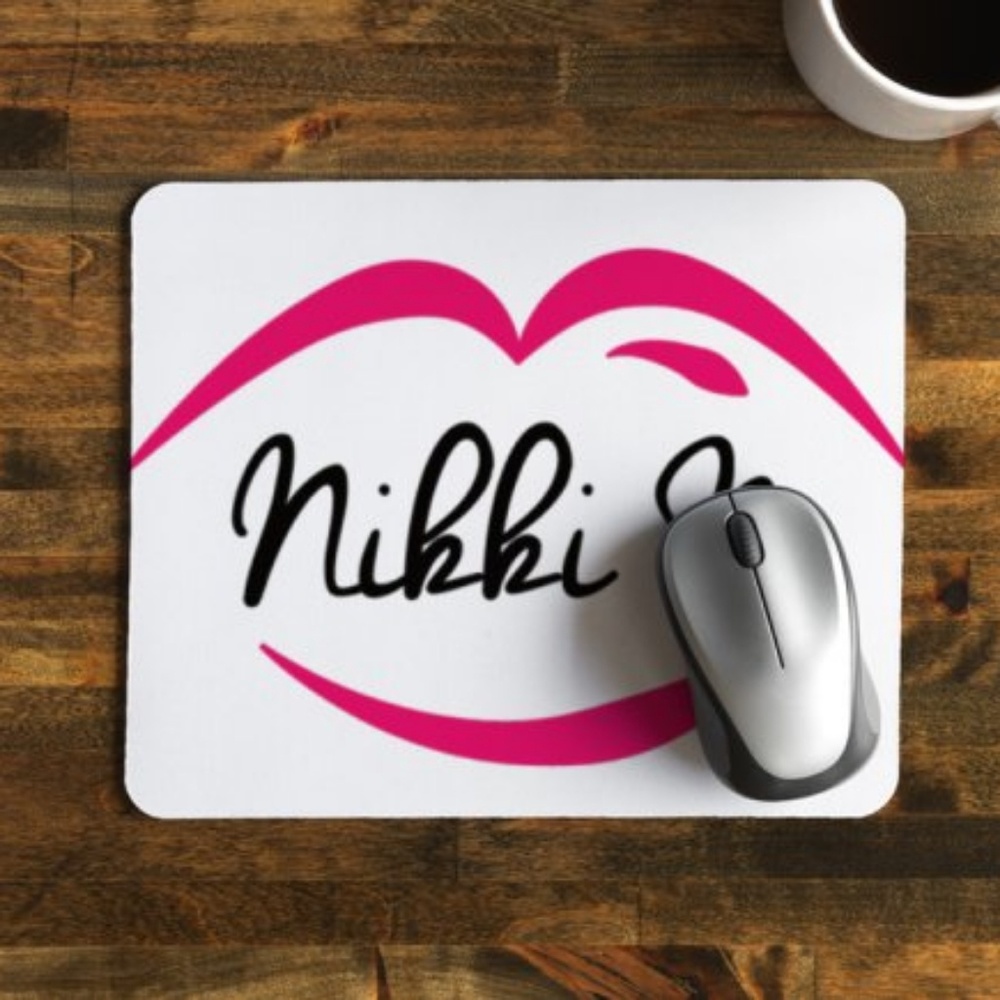 Nikki M mouse pad